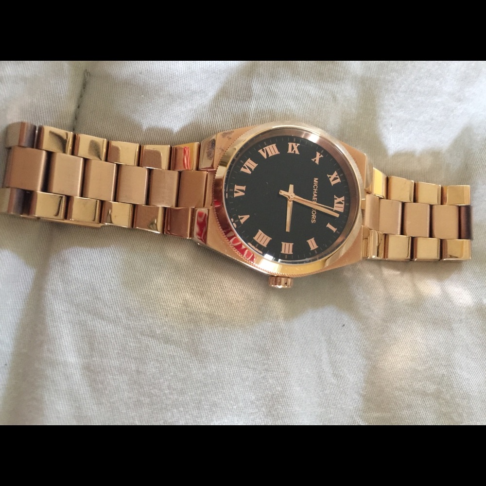 Michael Kors rose gold watch